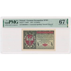 1/2 mark 1917, General, B series