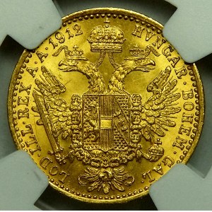 Austria, Francis I, ducat 1912