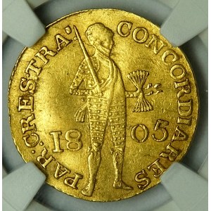 Rosja, Aleksander I, dukat 1805, Petersburg