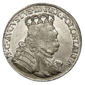 August III Sas, ort 1754 EC, Leipzig