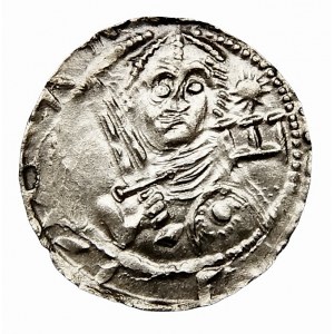 Władysław II Wygnaniec, denar, Książę i Biskup