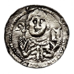 Władysław II Wygnaniec, denar, Książę i Biskup