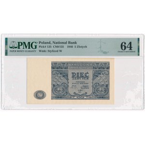 5 gold 1946