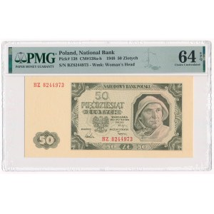 50 zlotých 1948, séria BZ