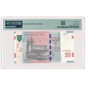 20 złotych 2015, 1050. Rocznica chrztu Polski