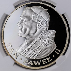 10000 zlatých 1986, Ján Pavol II, zrkadlovka