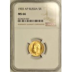 Rosja, Mikołaj II, 5 rubli 1903