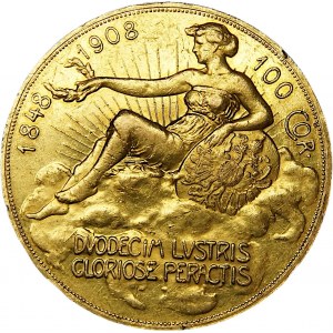 Austria, Franciszek Józef I, 100 koron 1908
