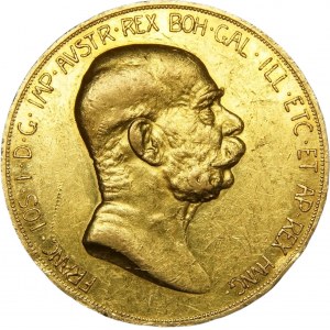 Austria, Franciszek Józef I, 100 koron 1908