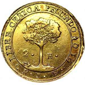 Central America, 2 escudos 1850