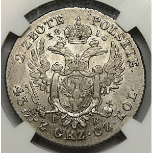 Königreich Polen, 2 Zloty 1816