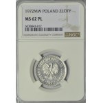 1 oro 1972, tipo proof
