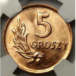 5 pennies 1949, bronze