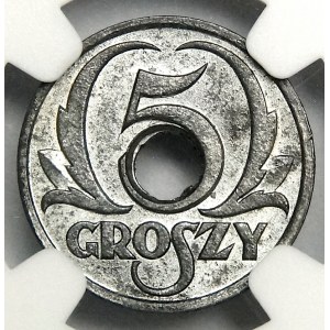 5 pennies 1939, Occupation