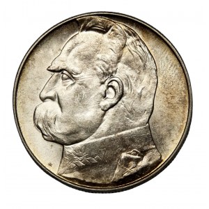 10 gold 1939, Pilsudski