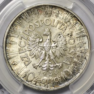 10 Zloty 1936, Piłsudski