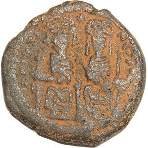 Bizancjum, Justin II i Zofia, Nikodemia, folis = 40 nummi