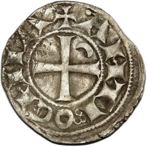 Wyprawy krzyżowe, Bohemon III (1163-1201), denar, Księstwo Antiochii