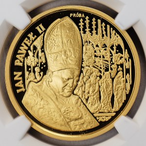 100000 złotych 1991, Jan Paweł II, Ołtarz, lustrzanka