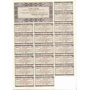 Zjednoczone Fabryki Maszyn Kotłów i Wagonów L. Zieleniewski i Fitzner-Gamper - 1 aukcja 100 złotych 1938