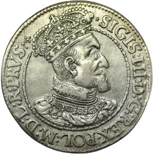 Sigismund III Vasa, ort 1616, type III - collar, Gdansk.