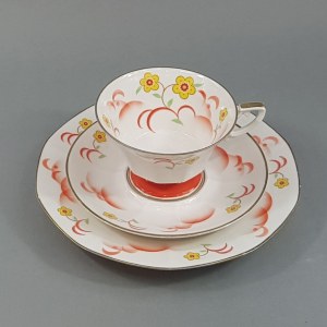 Set de petit-déjeuner, Silésie, Tułowice, années 1930.