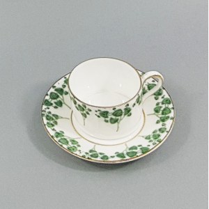 Mocha cup, right. Germany, 1920s-40s.