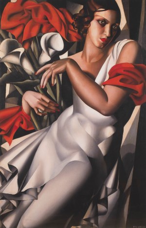 Tamara Łempicka (1898 Warszawa - 1980 Cuernavaca), Portret Iry Perrot