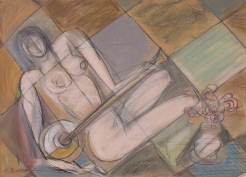 Elisabeth Ronget (1893 Chojnice - 1962 Paryż), Akt kubistyczny