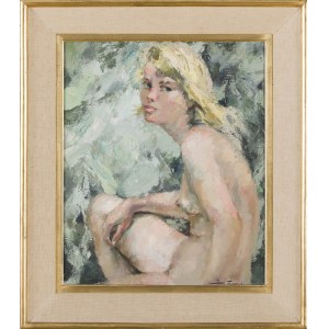 Igor Talwinski (1907 Warsaw - 1983 Paris), Nude of a girl