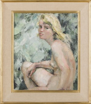 Igor Talwiński (1907 Varsovie - 1983 Paris), Nu de jeune fille