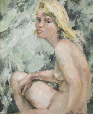 Igor Talwiński (1907 Varsovie - 1983 Paris), Nu de jeune fille