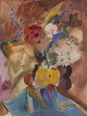 Ludwik Klimek (1912 Skoczów - 1992 Nice), Flowers