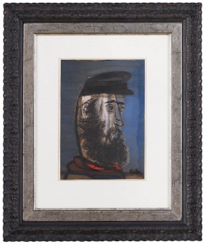 Jankiel Adler (1895 Tuszyn u Lodže - 1949 Aldbourne/Anglie), Portrét Žida