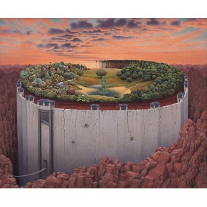 Jacek Yerka (ur. 1952 Toruń), Berlin Zachodni, ok. 1980