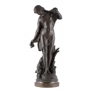 Mathurin Moreau (1822-1912), Figura Diana se psem, 19./20. století.