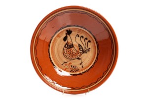 Deep decorative platter, Cooperative of Folk and Artistic Industry 