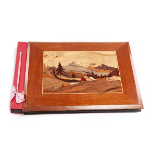 Album with marquetry decoration, 1955