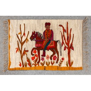 Teresa ZYDROŃ (b.1926), Kilim Jeździec, Podhalańska Cooperative of Work