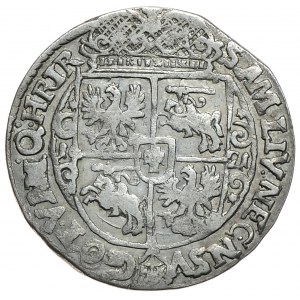 Zygmunt III Waza, ort 1621, Bydgoszcz, PRV:M ozdobniki spirale i gwiazdki (R5)