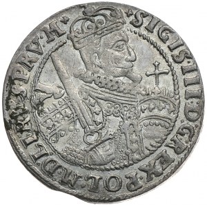 Zygmunt III Waza, ort 1623, Bydgoszcz, PRV:M+. Rewers w gwiazdkami jako znakami interpunkcyjnymi (R4)