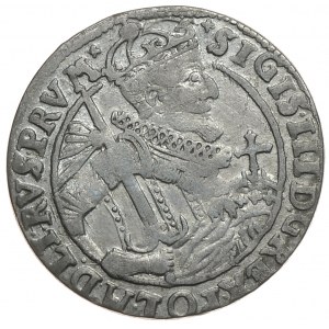Zygmunt III Waza, ort 1623, Bydgoszcz, PRV:M+, rzadkie ozdobniki na rewersie (R2).