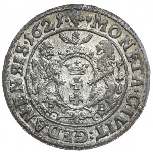 Zygmunt III Waza, ort 1621, Gdańsk, perfekcyjny