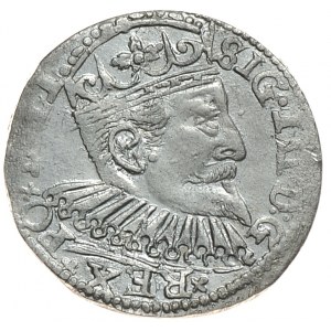 Zygmunt III Waza, trojak 1600, Ryga (R1)