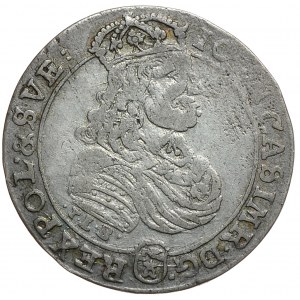 Jan II Kazimierz, ort 1668 TLB, Bydgoszcz, błąd w imieniu władcy CASIMR