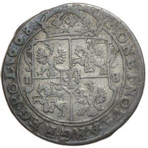 Jan II Kazimierz, ort 1668 TLB, Bydgoszcz z błędem REE zamiast REX