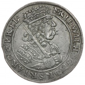 Prusy Książęce, Fryderyk Wilhelm, ort 1684, Królewiec