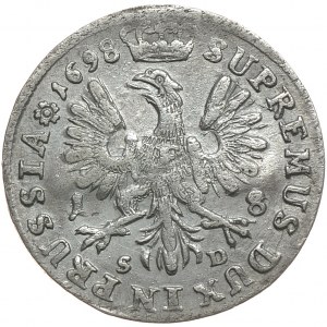 Prusy Książęce, Fryderyk III, ort 1698, Królewiec