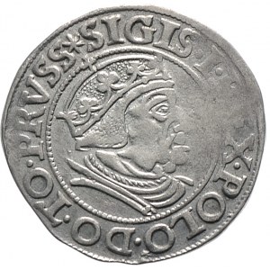  Zygmunt I Stary, grosz 1538, Gdańsk