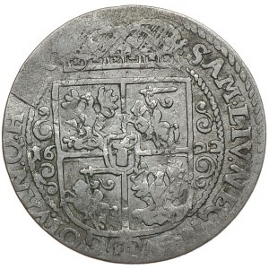 Zygmunt III Waza, ort 1622, Bydgoszcz, błąd SIGISM I, bardzo rzadki